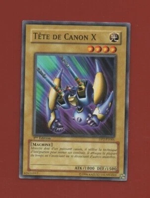 Konami Yu-Gi-Oh Tête De Canon X - DP2-FR005 (B1608) - Image 1 of 2