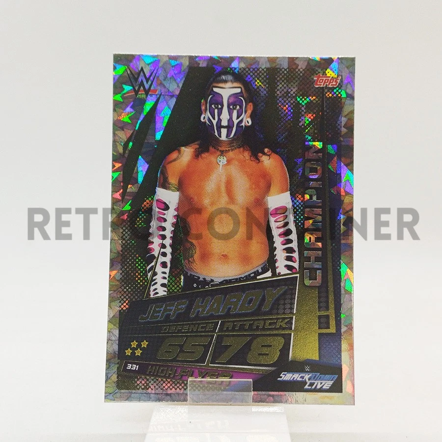 TOPPS WWE Slam Attax Universe 2019 Wrestling Card - 331 Jeff Hardy - Image 1 of 1