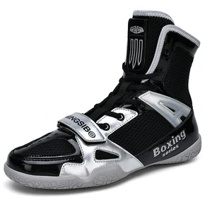 Herren Hochwertige Box Turnschuhe Übergröße Fliegen Ringen Gym Turnschuhe - Bild 1 von 28