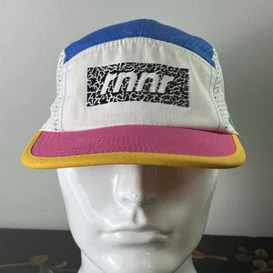 RNNR 5-Panel Pacer Einhorn belüftetes Muster verstellbar Einheitsgröße Mütze Kappe Laufen ML - Bild 1 von 9