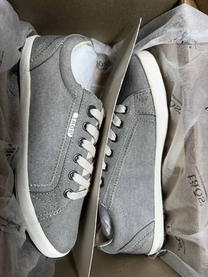 Taos Star Blue Wash Canvas Casual Women’s Sneakers Size 7.5 STA-12844