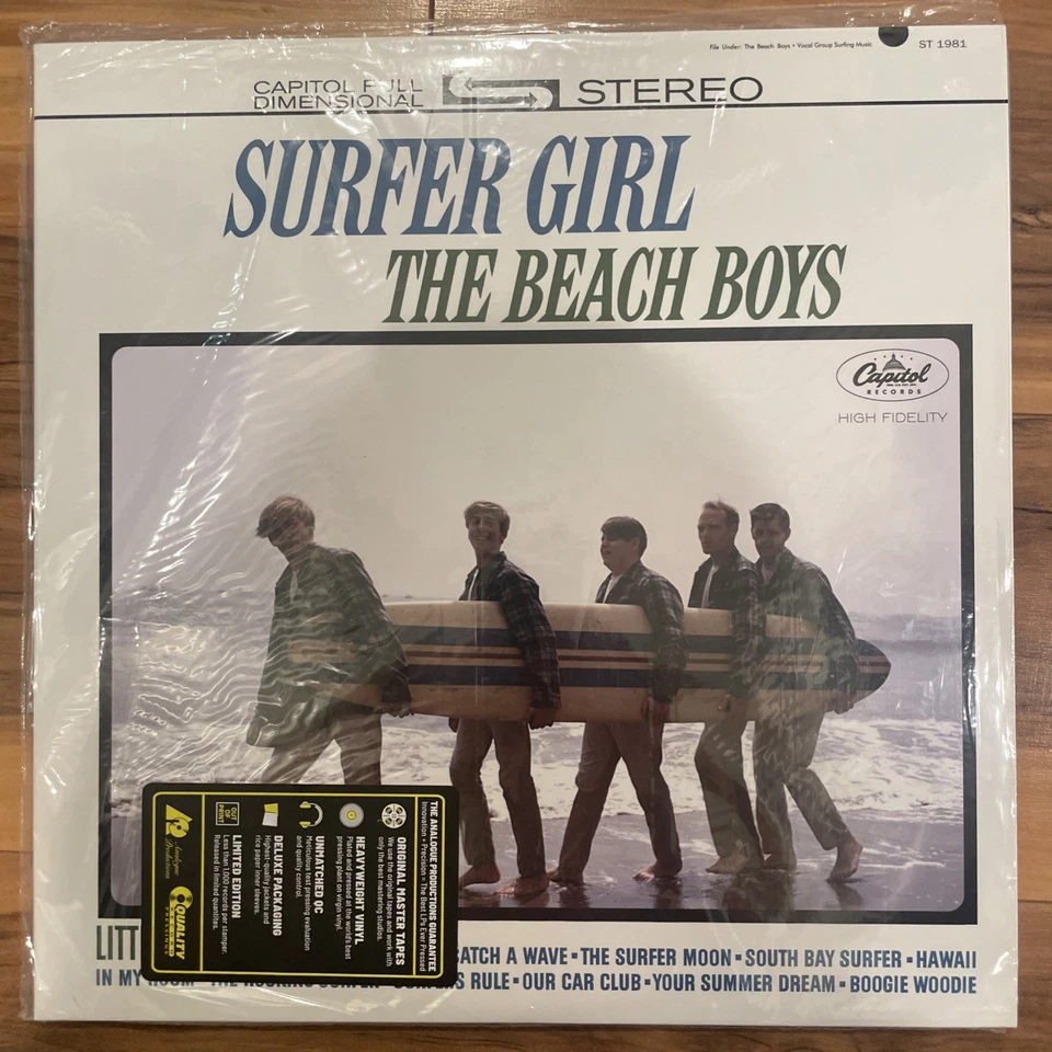 The Beach Boys - Surfer Girl - Analogue Productions - 2 LP 45 RPM - Image 1 of 3