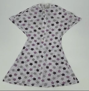 Sleeping Baby Zipadee-Zip Purple Star Print Swaddle Transition Sleep Sack Small - Picture 1 of 8