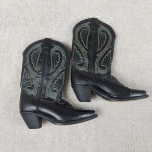 Laredo 5730 Canyon Collection Damen-Westernstiefel schwarz türkis Größe 7M - Bild 1 von 10