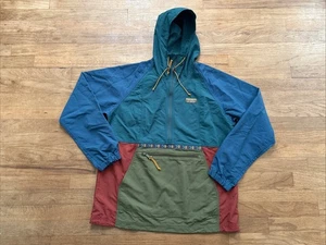 LL Bean Full Zip Hooded Windbreaker Rain Jacket Women's Medium Stowaway - Picture 1 of 6
