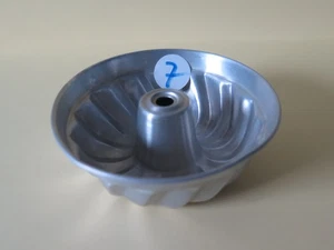 Backform (7) Puddingform Kuchen Antik Gugelhupf Vintage Retro Backen Aluminium - Bild 1 von 2