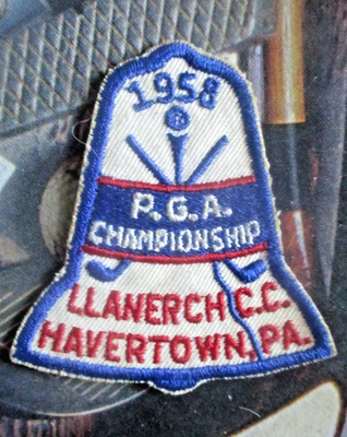 De colección - 1958 PGA CHAMPIONSHIP - Parche de golf - Llanerch Country Club cc - PGA Tour Foto 1 de 2