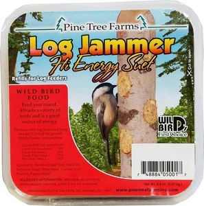 Pine Tree Farms Log Jammer Hi Energy Wild Bird Suet Plugs 9.4oz 5001 - Picture 1 of 1