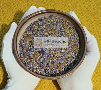 Pre-Ground Blue Lotus & Damiana 'Lucid Bloom' - Amsterdam Roll Mix Aphrodisiac - Image 1 of 2