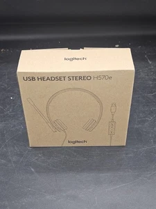 Logitech H570e Wired USB Stereo Headset A00064 - Picture 1 of 7
