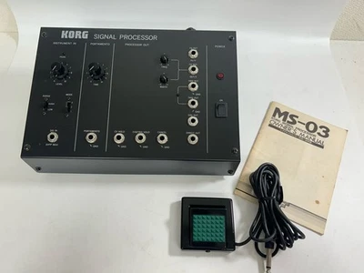 Korg Signalprozessor MS 03 kostenloser Versand mit Karton Top Zustand - Bild 1 von 4