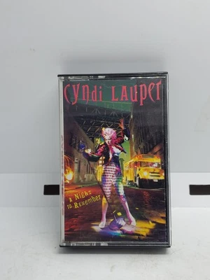 Cyndi Lauper - A Night To Remember, Cassette Epic 1989 - Image 1 of 4