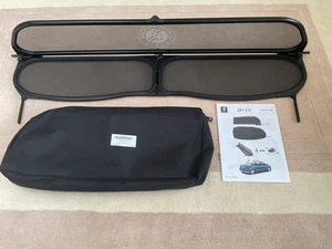 GENUINE PEUGEOT 207cc 207 CC ROLAND GARROS WIND DEFLECTOR & STORAGE BAG - Picture 1 of 10