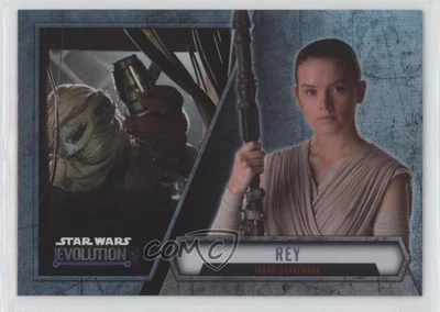2016 Topps Star Wars Evolution Rey Jakku Scavenger #90 9l4 - Image 1 of 3