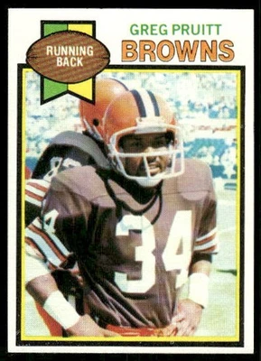 1979 Topps Greg Pruitt #455 Cleveland Browns - Image 1 of 2
