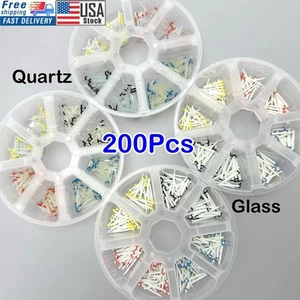 Dental Fiber Post Quartz/Glass Screw/Straight Teeth Restorative 1.2/1.4/1.6/1.8 - Picture 1 of 26