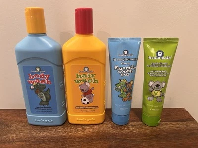 Lote Melaleuca Koala Pals - Gel de dientes, lavado de cabello y lavado corporal Foto 1 de 4