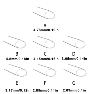 Aiguilles circulaires Ménage Broderie Outils Appareil Aiguille à coudre - Bild 1 von 17