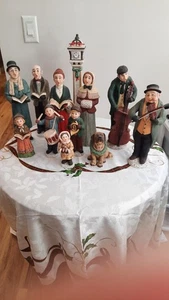 Juego de coro de porcelana Grandeur Noel 2003 12 piezas pintado a mano - Imagen 1 de 9