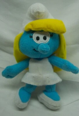 Hanna-Barbera The Smurfs SMURFETTE GIRL SMURF 9" Plush STUFFED ANIMAL TOY - Image 1 of 3