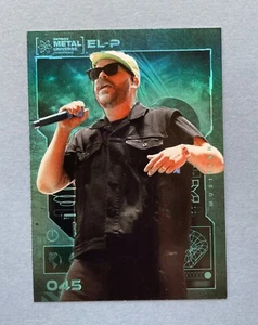 2023 Skybox Metal Universe Champions EL-P Aqua #045 - Picture 1 of 2