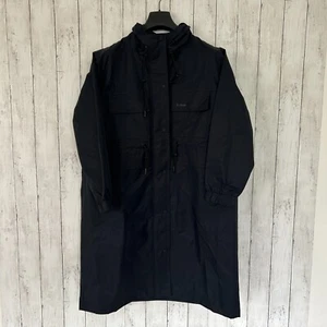 Barbour Damen Parka Regenmantel UK 10 Navy Lang Wasserdicht Kapuze Kordelzug Mantel - Bild 1 von 13