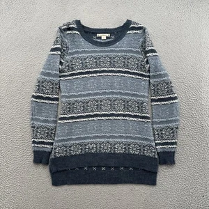 Ruff Hewn Striped Knit Pullover Sweater Wool Blend Women’s Size Small - Picture 1 of 10