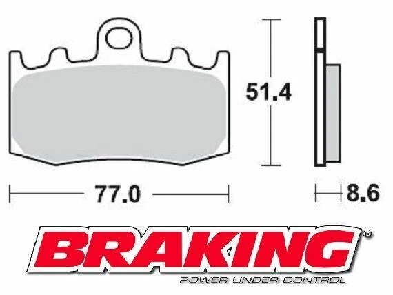 BRAKING PASTIGLIE ANTERIORI BMW R 1150 RT 2001-2005 BRAKE PADS FRONT Foto 1 de 1