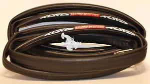 Tufo S-33 Pro tubular 700 x 24 all black NEW (WHITE TUFO LABEL) 2 tires - Picture 1 of 1