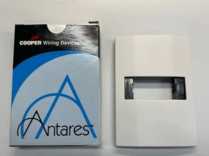 1pcs - COOPER Antares WD30131 1-Units Color- White Cover Plate - Picture 1 of 10