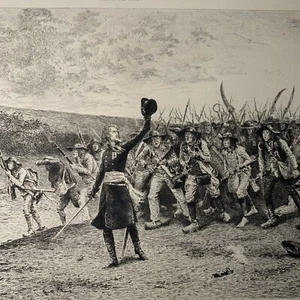 Original Salon De 1879 "Henri De La Rochejaquelein" von Julien Le Blant signiert - Bild 1 von 8