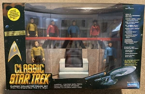 Classic Star Trek Bridge Collector Figure Set 1993 Playmates - Limited Ed. B71 - Picture 1 of 5