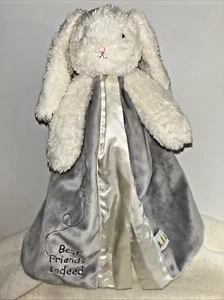 2021 Bunnies by the Bay BUD BUNNY Best Friends infatti grigio raso foderato Lovey - Foto 1 di 9
