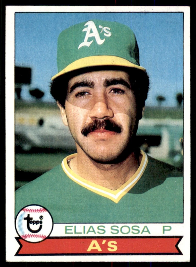 1979 Topps Elias Sosa Oakland Athletics #78