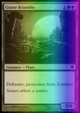 Magic the Gathering MTG Grave Bramble (184) Innistrad   MP FOIL