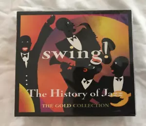 SWING! THE HISTORY OF JAZZ The GOLD COLLECTION 3 DISC CD SET / Brand New Sealed - Picture 1 of 6