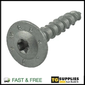 Tornillos de carpintería de madera con brida de cabeza de oblea de alta resistencia 8x50 mm | Recubierto de cerámica - Imagen 1 de 7