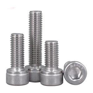 Tornillos de cabeza hexagonal Allen de acero inoxidable A2/304 M3 M4 M5 M6 - Imagen 1 de 5