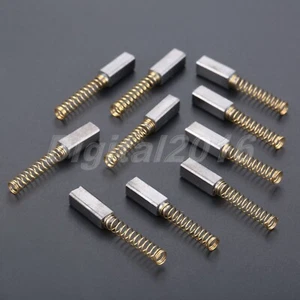 10x Carbon Motor Brushes Graphite & Copper Wire Fit for Household Sewing Machine - Picture 1 of 12