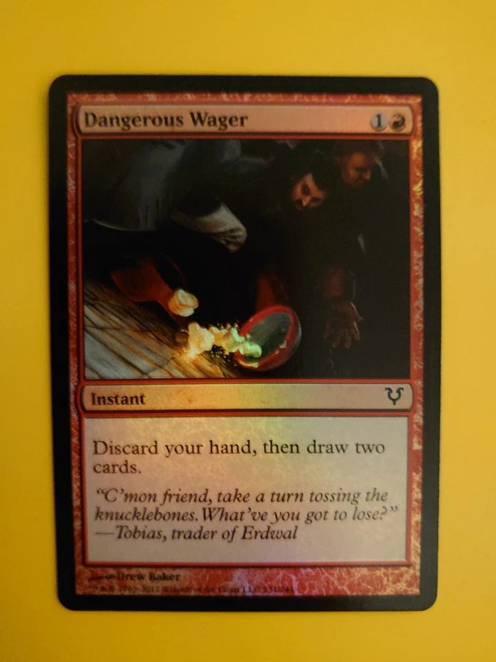 MTG Card. Dangerous Waver Avacyn Restored Instant   Red FOIL as pictured - Image 1 of 4