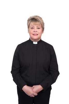 Ladies Clergy Shirt - Long Sleeved - Various Colours - Image 1 of 4