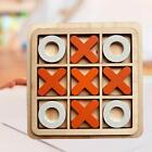 Wooden Board Tic Tac Toe Game Parent Child Xoxo Chess Xo