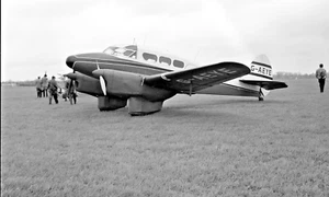 60X90MM ORIGINAL FLUGZEUG NEGATIV G-AEYE Percival P.16 Q #5374 - Bild 1 von 1