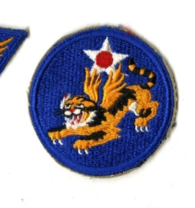 Parche trasero blanco de la 14ª Fuerza Aérea Segunda Guerra Mundial de colección China Flying Tigers Pacific - Imagen 1 de 2