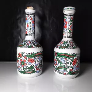 2x butelki Metaxa Grecja Handmade Pusta butelka Porcelana Dekoracja Greece 0,7 l - Zdjęcie 1 z 7