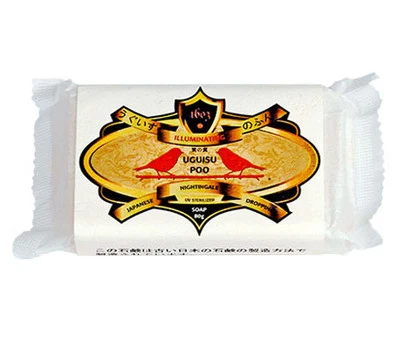 Japanese Nightingales Birds Poo Droppings Uguisu No Fun Whitening Geisha Soap - Image 1 of 4