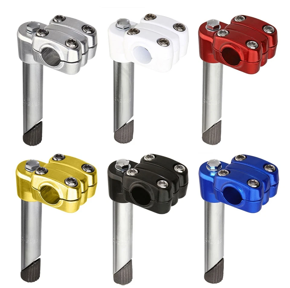 ALLOY 7/8" 22.2MM OLD SCHHOL BMX BIKE 4 BOLT QUILL STEM VINTAGE CRUISER BICYCLE - Image 1 of 1