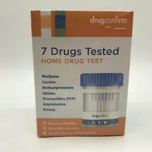 Drugconfirm 7 Drugs Tested Home Drug Test. - Picture 1 of 4