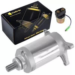 Starter & Relay Solenoid for Yamaha XV250 Virago 250 1995 1996 1997 1998-2007 - Picture 1 of 8