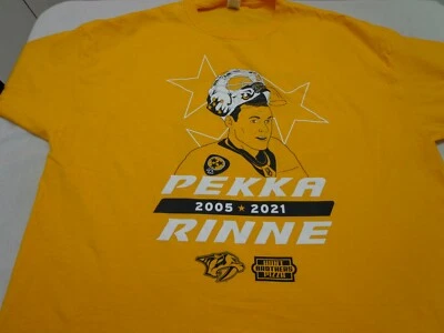 Camiseta deportiva de jubilación de Nashville Predators #35 Pekka Rinne talla XL Foto 1 de 4